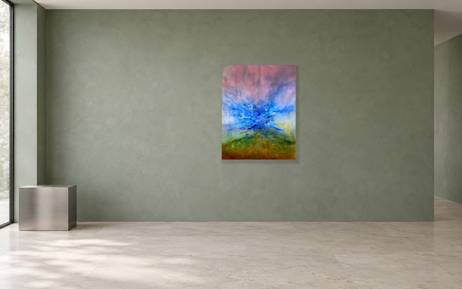 Rumåbner vist i salvie galleri